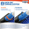 Unger 975200 LOCK-ON Swivel Grout Brush