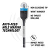 Spyder 8-Piece Assorted Woodboring Spade Bit Set (3/8, 1/2, 5/8, 3/4, 7/8, 1, 1-1/8, 1-1/2) Stinger™