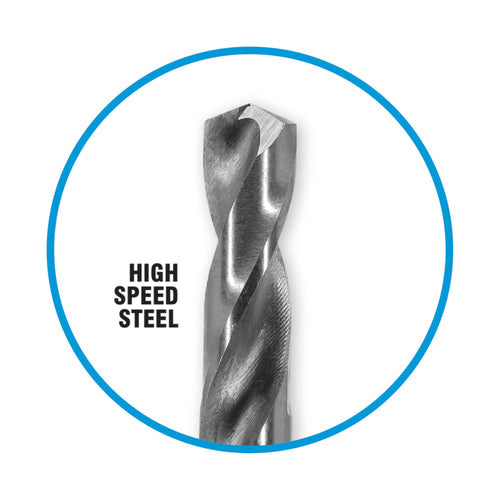 Spyder Hex10 1/2 HSS Quick Change Hole Saw Arbor Assembly Rapid Core Eject™