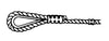 Campbell 3/32 Cable Ferrule, Aluminum