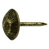 Monster Fastener Antique Brass Plated Steel Oxford Upholstery Nails