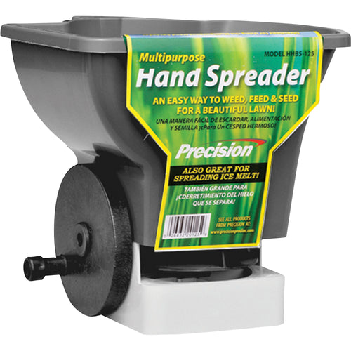 Precision Products HHBS-125 6lb Capacity Handheld Broadcast Spreader Seeder Salt