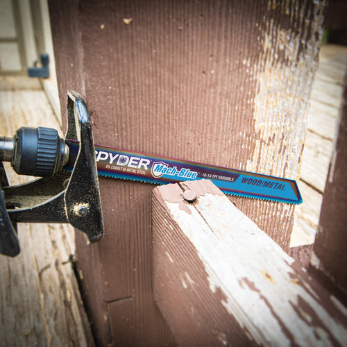Spyder 9 6-TPI Reciprocating Blade (2-Pack) Mach-Blue™