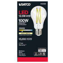 Satco S12430 12.5 Watt A19 LED Filament