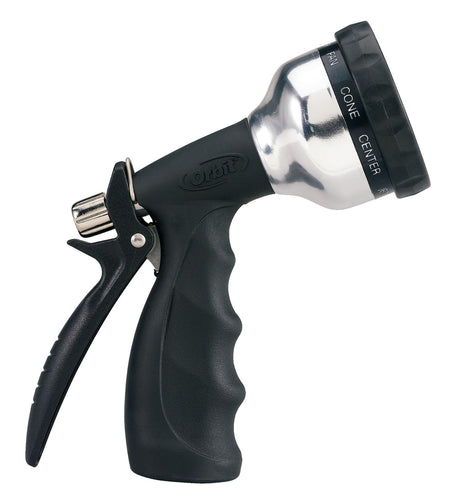Orbit Ultralight 10-Pattern Metal Rear Trigger Hose Nozzle