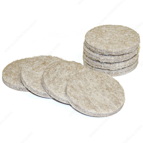 Richelieu ECO FELTAC® Beige Round Felt Pads