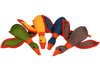 MultiPet Dazzle Ducks Dog Toy
