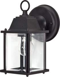 Satco Products 60-3465 1 LT Cube Outdoor Wall Fixture