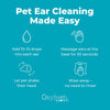 Oxyfresh Advanced Pet Ear Cleaner - Fastest Itch Relief & Squeaky Clean Ears