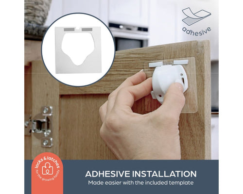 Dreambaby Adhesive Mag Lock® - 4 Locks 1 Key