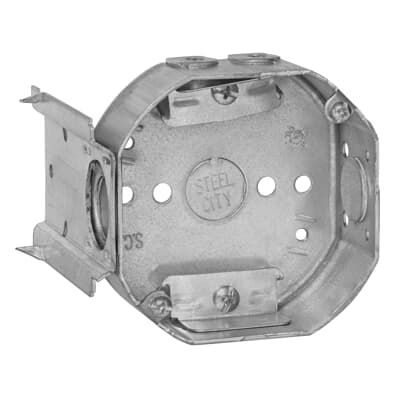 ABB Installation Steel City 54151NL-25R Octagon Box