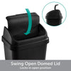 Sterilite 1089 – 13 Gal. Swing Top Wastebasket