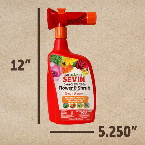 Garden Tech Sevin® 3-in-1 Flower & Shrub RTS
