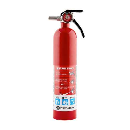 First Alert FE1A10GOA Rechargeable Home Fire Extinguisher UL Rated 1-A:10-B:C