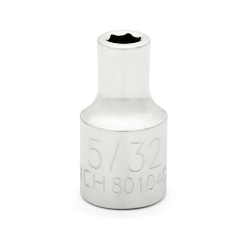 GearWrench 1/4 Drive 6 Point Standard SAE Socket 3/8