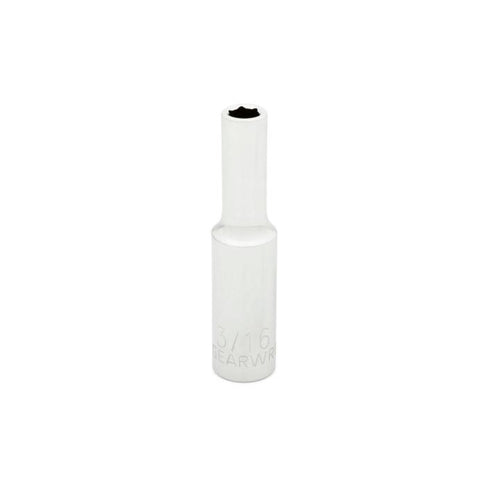 GearWrench 1/4 Drive 6 Point Deep Metric Socket 8mm