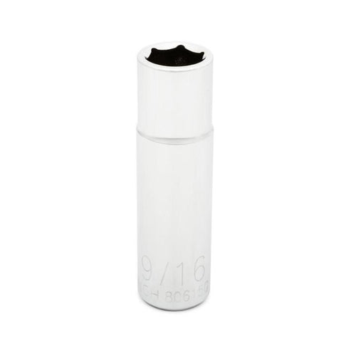 GearWrench 1/2 Drive 6 Point Deep SAE Socket 9/16