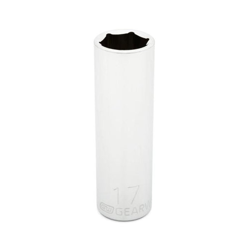 GearWrench 1/2 Drive 6 Point Deep Metric Socket 17mm