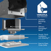 Broan-NuTone® Roomside Series Bathroom Exhaust Fan w/ LED Light, 80 CFM, ENERGY STAR®