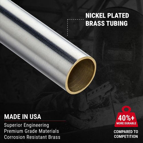 Milton® Heavy Duty Tire Pencil Gauge 2-20 PSI Single Head Air Chuck Brass Tubing Corrosion Resistant