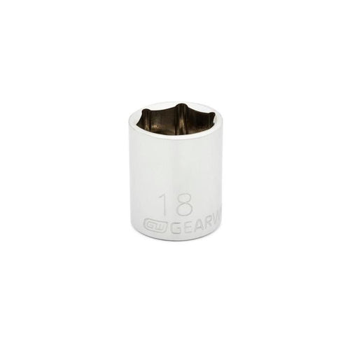 GearWrench 3/8 Drive 6 Point Standard Metric Socket 18mm