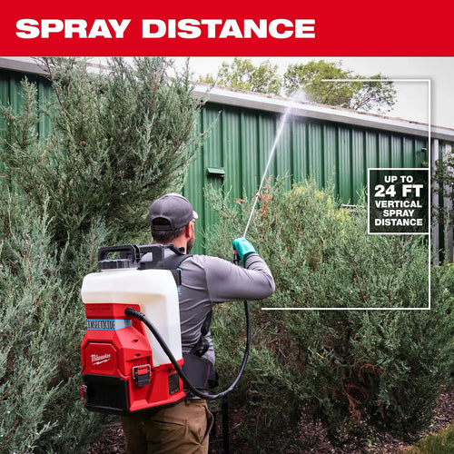 Milwaukee M18™ 4-Gallon Backpack Sprayer w/ SWITCH TANK™ (Tool Only)