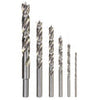 Spyder 6-Piece Assorted Brad Point High Speed Steel Twist Drill Bit Set (1/8, 3/16, 1/4, 5/16, 3/8, 1/2) Stinger™