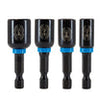 Spyder 4-Piece Magnetic Impact Nut Driver Set (1/4, 5/16, 3/8, 7/16)