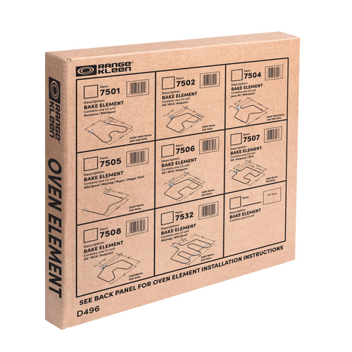 Range Kleen 7530 Broil Element GE, Hotpoint (3410 W, 240 V) 2 Bumps