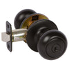 Delaney Callan Saxon Entry Knobset, View Pack, Black (US19)