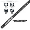 GreatNeck GF210 Standard Hacksaw Blades (10-Inch 18 TPI) 2-Pack
