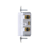Eaton Cooper Wiring LED Nightlight with Duplex Receptacle TR7734W-KB-L