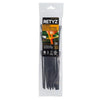 RETYZ® EveryTie™ 6, 8, 10 Reusable Cable Tie Variety Pack - 30 Pack (Black, 50 lb)