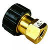 BluBird Blu Shield 1/4 Female Pipe Thread x Female Metric Pressure Washer Adapter