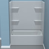 Diamond Tub & Showers TR4 603175/77 Tub and Shower LH Drain