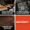 Masterbuilt Gravity Series® 800 Digital Charcoal Griddle + Grill + Smoker