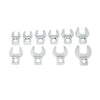 GearWrench 10 Piece 3/8 Drive Crowfoot Metric Wrench Set