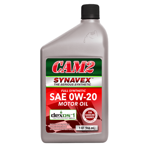 CAM2 SYNAVEX™ dexos™1 Gen 3 SAE 0W-20 SQ Full Synthetic Motor Oil
