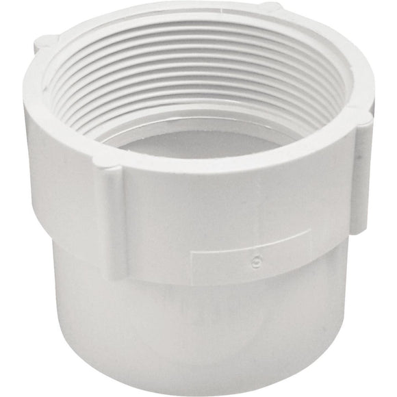 Charlotte Pipe Schedule 30 DWV 3 In. FIP PVC Adapter
