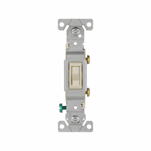 Eaton Cooper Wiring Toggle Switch 15A, 120V Almond