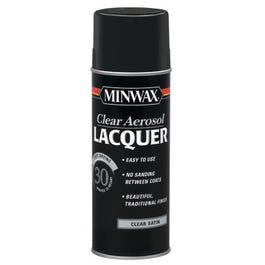 Clear Lacquer, Satin, 11.5-oz. Aerosol