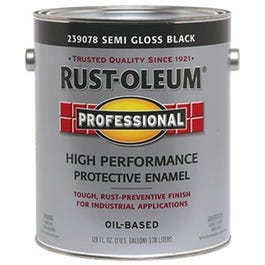 Professional Enamel, Semi-Gloss Black, 1-Gallon