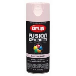 Fusion All-In-One Spray Paint + Primer, Gloss Pink Blush, 12-oz.