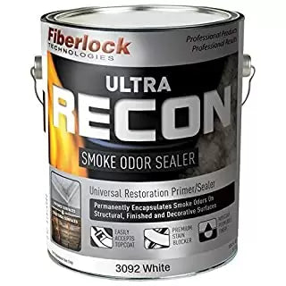 Fiberlock RECON ULTRA Smoke Odor Sealer 1 Gallon, White