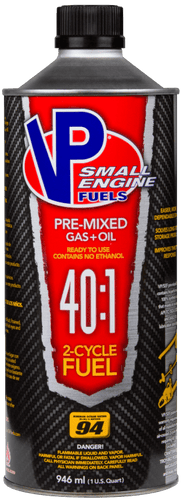 VP Racing 40:1 Premix Small Engine Fuel 1 Qt.