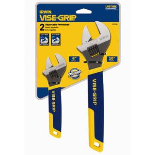 Irwin 2-pc Adjustable Wrench Set 6