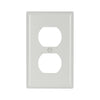 Cooper Wiring Devices Duplex receptacle Wallplate, White