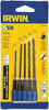 Irwin Hanson 1/16 Black Oxide Hex Shank Drill Bit Irwin Jobber Drill Bits, - 5-Piece