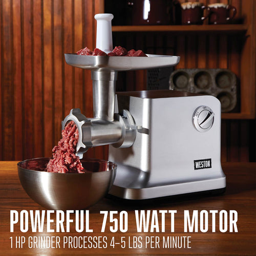 Weston® #12 Electric Meat Grinder