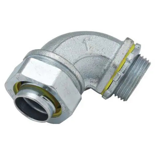 Hubbell Raco 1/2 in. 90 Degree Liquidtight Connector, Uninsulated